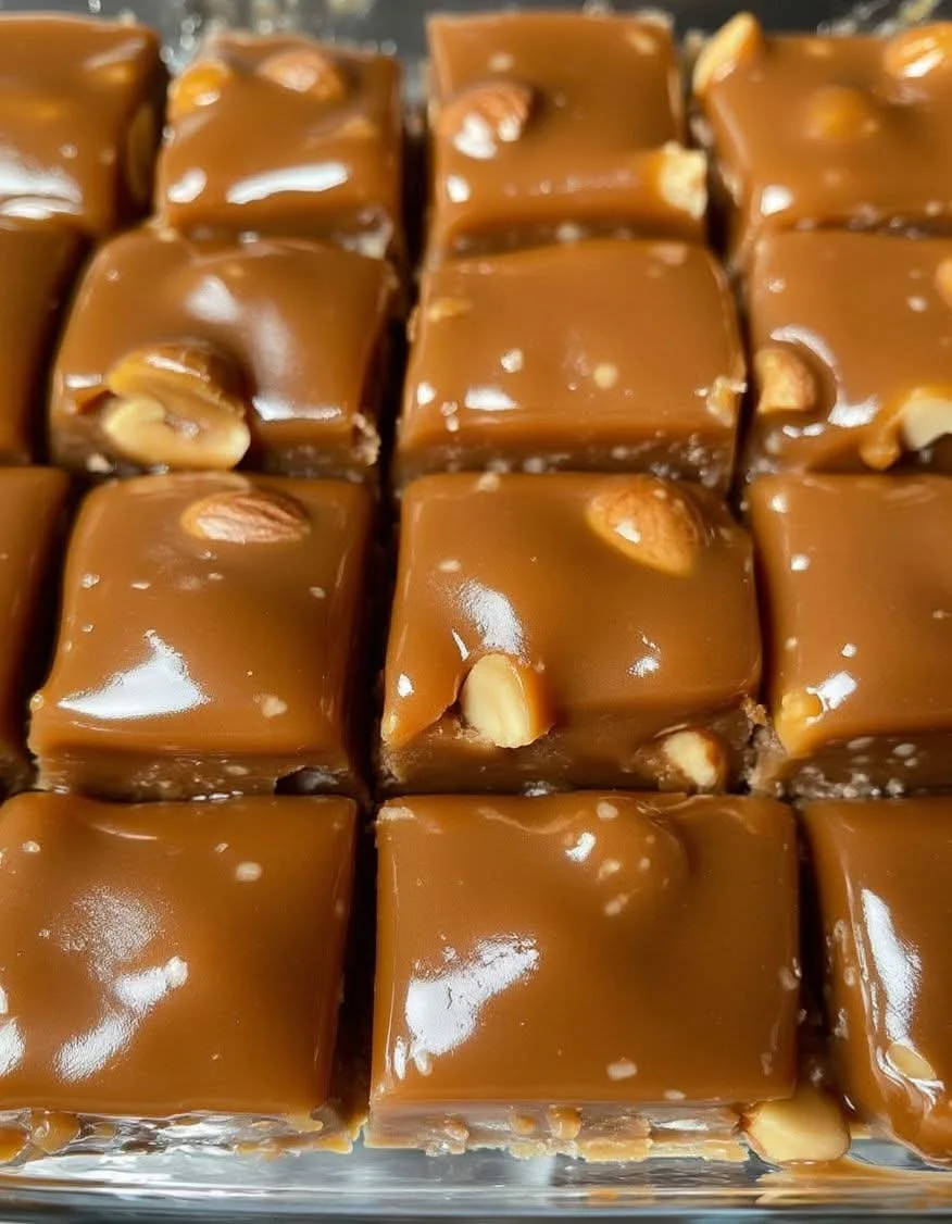 Aunt Bill's famous fudge, a rich and creamy chocolate treat