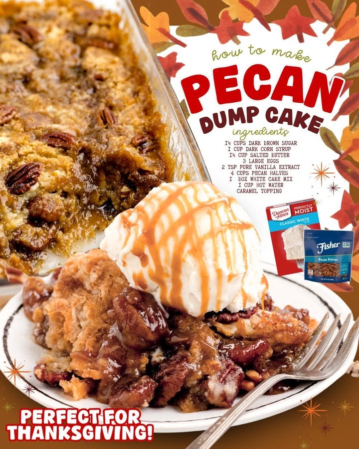 Pecan Dump Cake