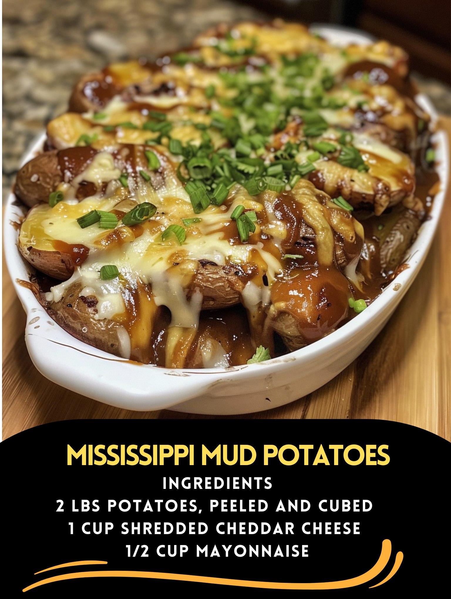 👉Cheesy Mississippi MudPotatoes 592249799_122225632904261120_8954863678414040900_n