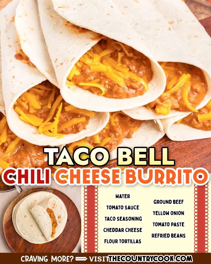 Taco Bell Chili Cheese Burrito