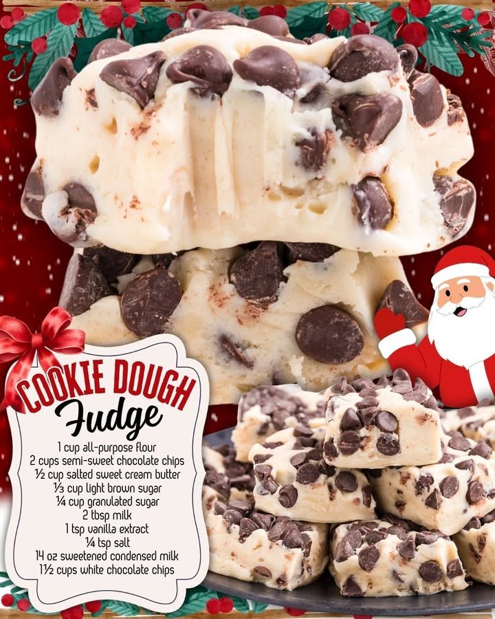 COOKIE DOUGH FUDGE