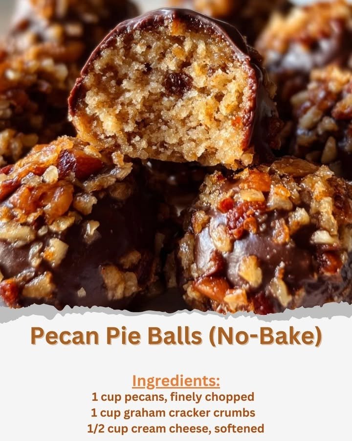 Pecan Pie Balls (No-Bake)