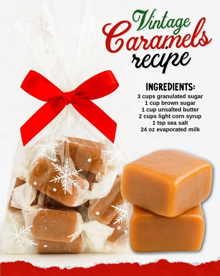 Homemade Caramels Homemade caramels in a decorative jar, perfect for gifting or enjoying.