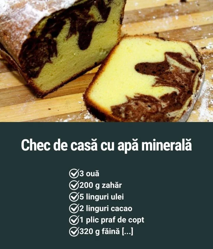 Pufos aerat cu apă minerală, o delicanță culinară ușor de preparat
