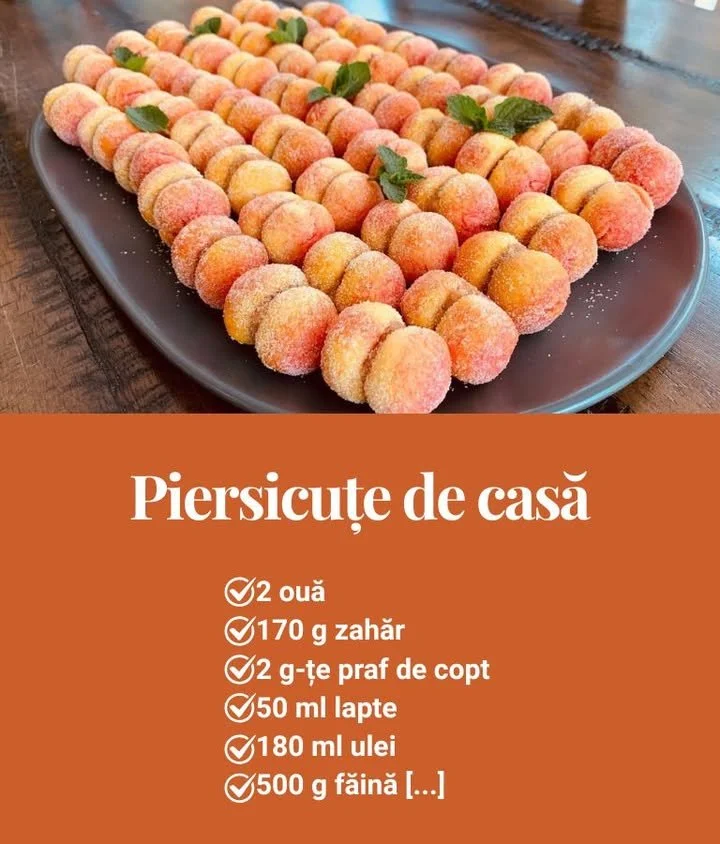 Piersici de casă moi și delicate pe un fundal natural.