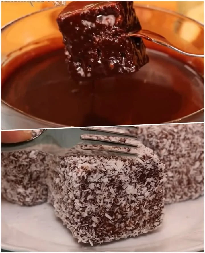 Prajitura de casa moale si delicioasa, cu cocos si cacao