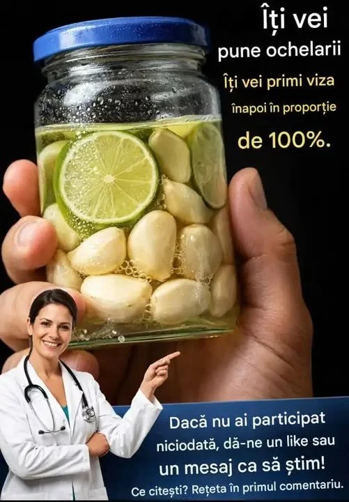 Rețete naturale pentru îmbunătățirea vederii cu usturoi și lămâie