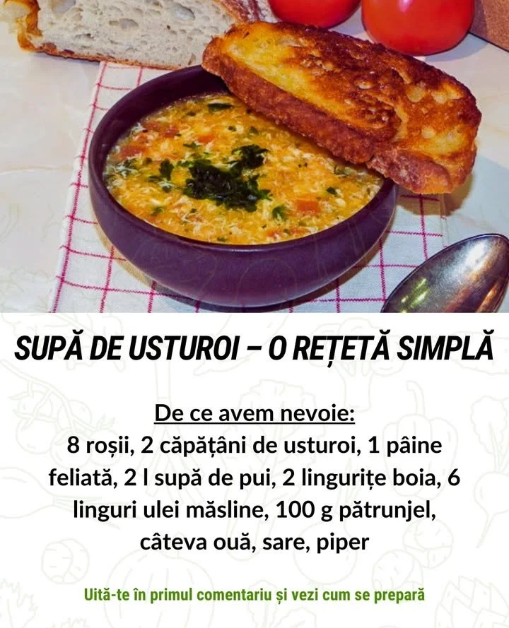 Supă de usturoi