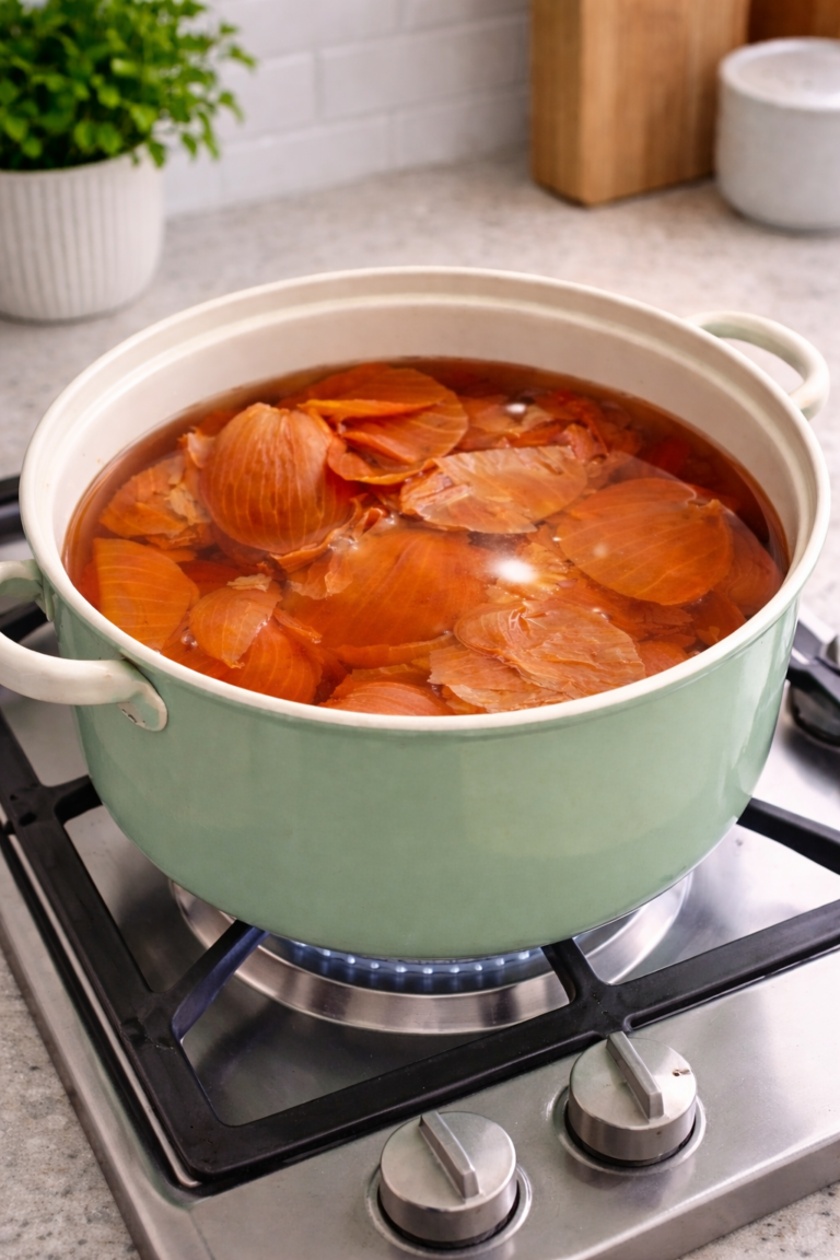 Infuzia de coji de ceapă: Beneficii și mod de preparare