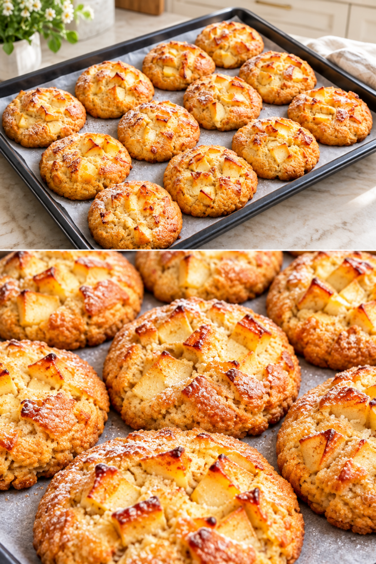 Biscuiți cu mere în 5 minute: o rețetă rapidă și delicioasă