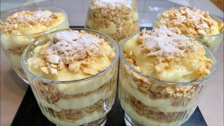 Desert rapid și delicios: „Napoleon” într-un pahar